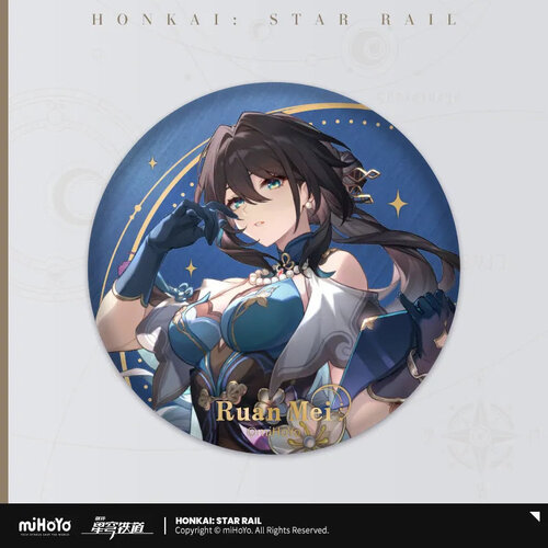 Honkai: Star Rail Interstellar Journey Can Badge Ruan Mei