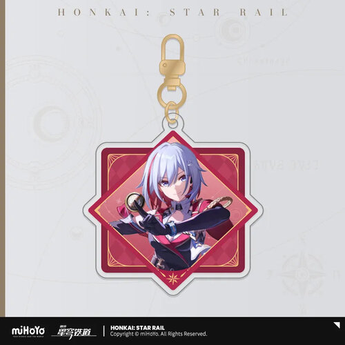 -PRE ORDER- Honkai: Star Rail Interstellar Journey Acrylic Keychain Topaz and Numby