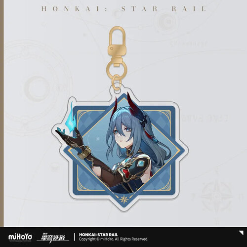 Honkai: Star Rail Interstellar Journey Acrylic Keychain Hanya