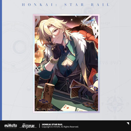 -PRE ORDER- Honkai: Star Rail Light Cone Shikishi Inherently Unjust Destiny (Aventurine)