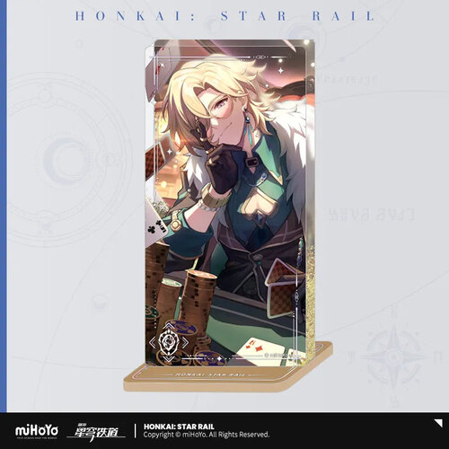 -PRE ORDER- Honkai: Star Rail Light Cone Glitter Acrylic Stand Inherently Unjust Destiny (Aventurine)