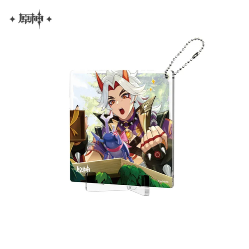 Genshin Impact Fate Point Japanese Series Acrylic Coaster Arataki Itto