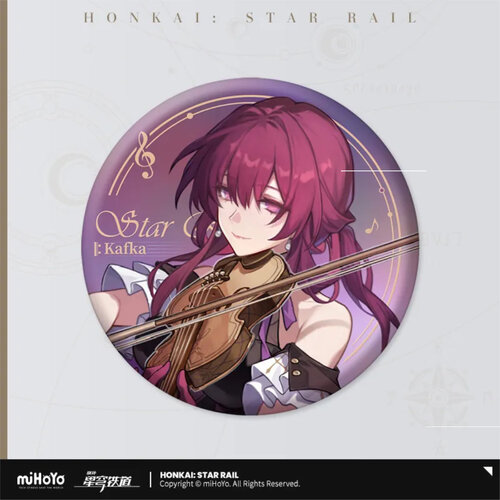 -PRE ORDER- Honkai: Star Rail LIVE Series Can Badge Kafka