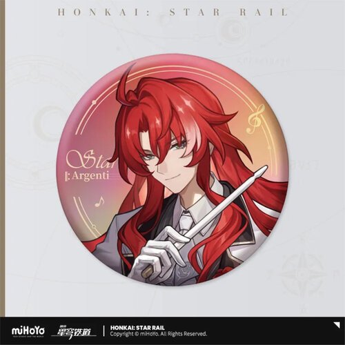 Honkai: Star Rail LIVE Series Can Badge Argenti