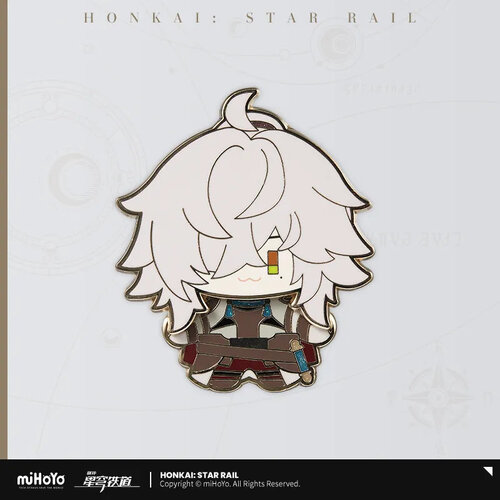 -PRE ORDER- Honkai: Star Rail Chibi Chara Metal Badge Jing Yuan