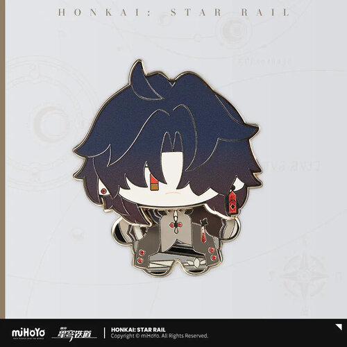 -PRE ORDER- Honkai: Star Rail Chibi Chara Metal Badge Blade