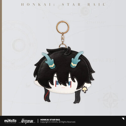 -PRE ORDER- Honkai: Star Rail Chibi Chara PU Pass Case Dan Heng Imbibitor Lunae