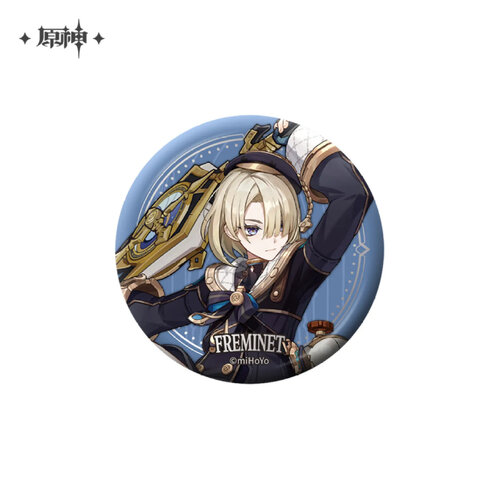 -PRE ORDER- Genshin Impact Fatui Series Can Badge Freminet