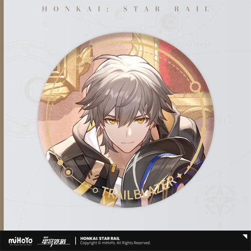 -PRE ORDER- Honkai: Star Rail The Harmony Can Badge Trailblazer Caelus