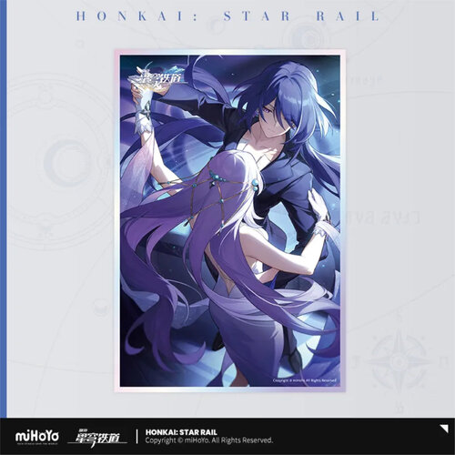 -PRE ORDER- Honkai: Star Rail Light Cone Shikishi Boundless Choreo (Acheron, Black Swan)