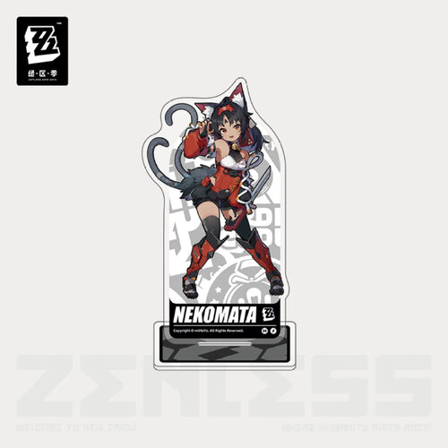 Zenless Zone Zero Cunning Hares Character Acrylic Stand Nekomata