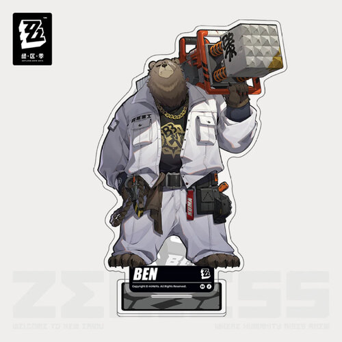 Zenless Zone Zero Belobog Heavy Industries Character Acrylic Stand Ben