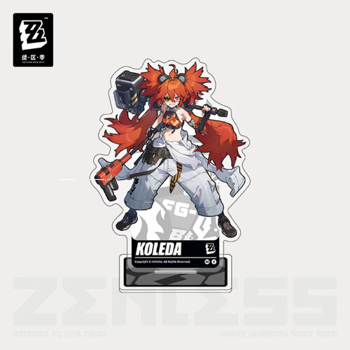 Zenless Zone Zero Belobog Heavy Industries Character Acrylic Stand Koleda