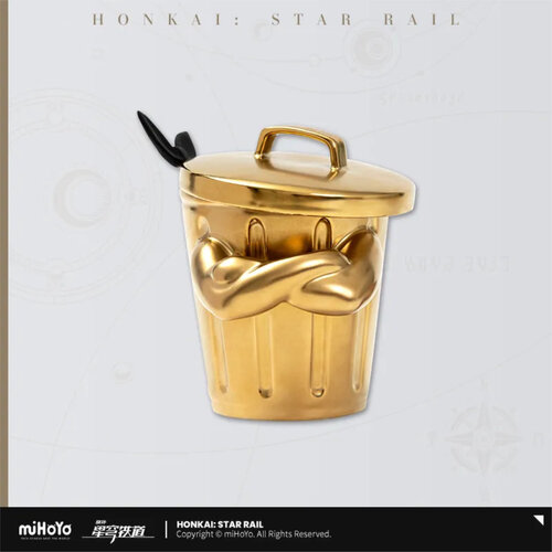 -PRE ORDER- Honkai: Star Rail Lordly Trashcan Mug Gold Arms Crossed