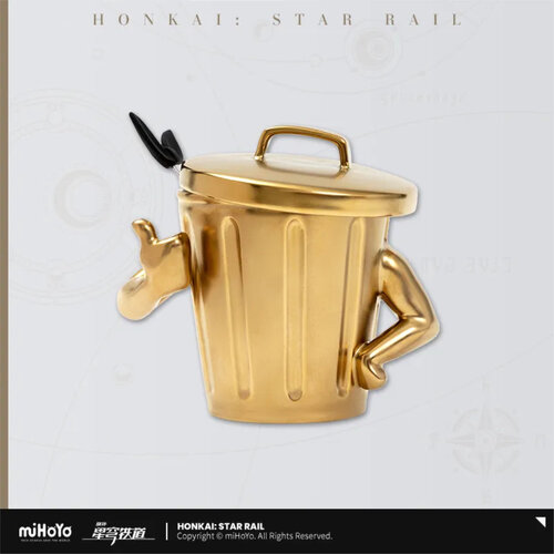 -PRE ORDER- Honkai: Star Rail Lordly Trashcan Mug Gold Thumbs Up