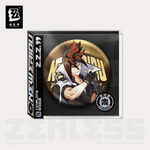 Zenless Zone Zero Belobog Heavy Industries Character Can Badge Anton