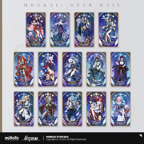 Honkai: Star Rail Fable of the Stars Series: Holographic Tickets [BLIND BOX]