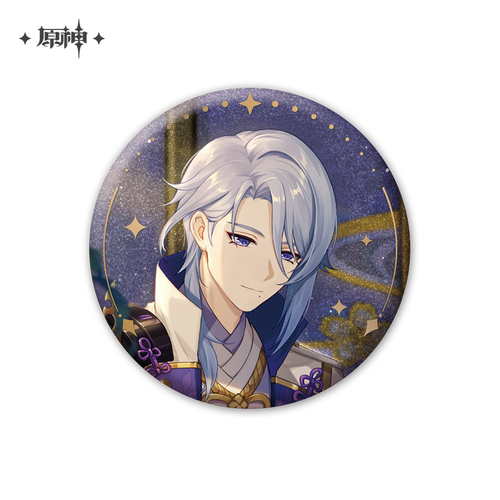 Genshin Impact Anecdote Series Character Can Badge Kamisato Ayato