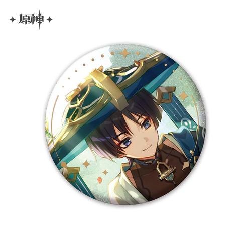 Genshin Impact Anecdote Series Character Can Badge Wanderer