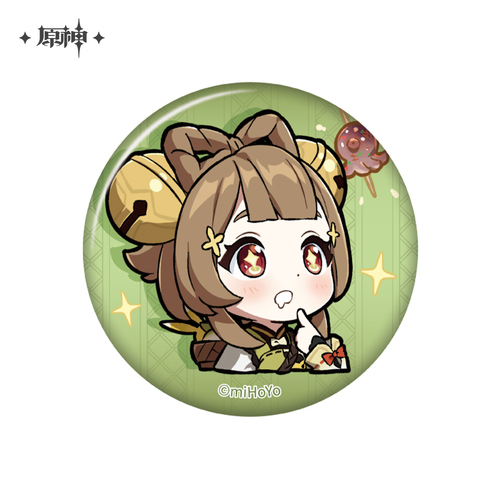 Genshin Impact Chibi Emoji Chara Badges Yaoyao