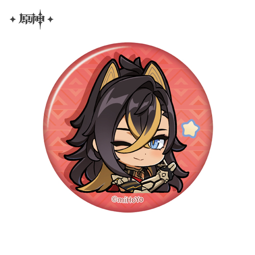 Genshin Impact Chibi Emoji Chara Badges Dehya