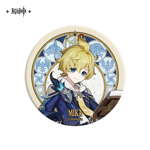 Genshin Impact Mondstadt Series Chara Can Badge Mika