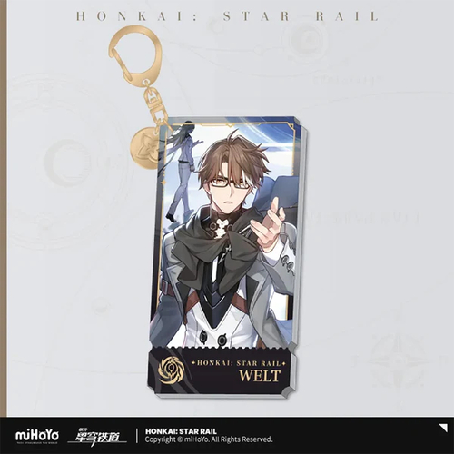 Honkai: Star Rail The Nihility Acrylic Strap Welt