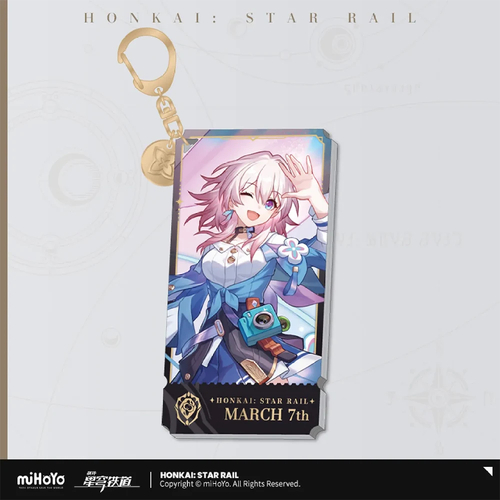 Honkai: Star Rail The Preservation Acrylic Strap March 7th