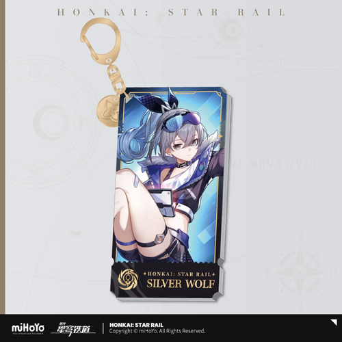 Honkai: Star Rail The Nihility Acrylic Strap Silver Wolf