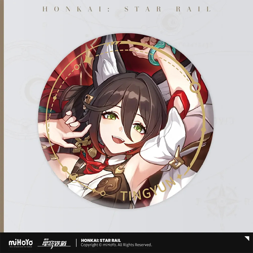 Honkai: Star Rail The Harmony Can Badge Tingyun