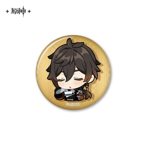 -PRE ORDER- Genshin Impact Emoji Chara Badges Zhongli