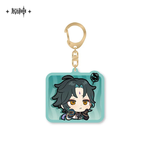 Genshin Impact Emoji Chara Acrylic Strap Xiao