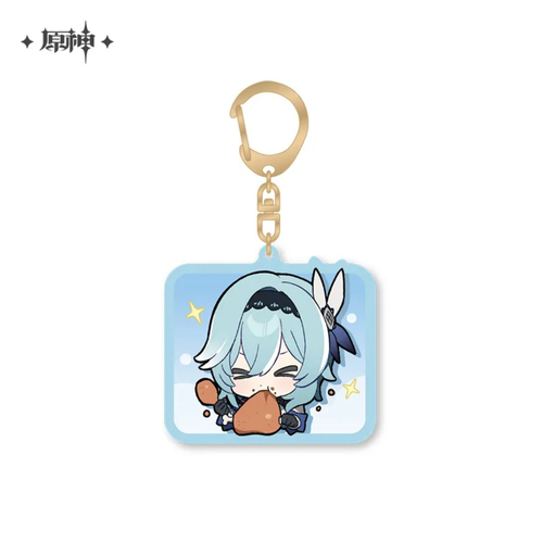 Genshin Impact Emoji Chara Acrylic Strap Eula