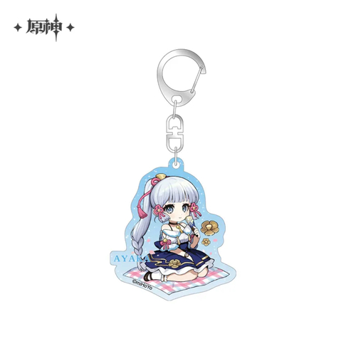 Genshin Impact Outing Theme Series Chibi Charm Kamisato Ayaka