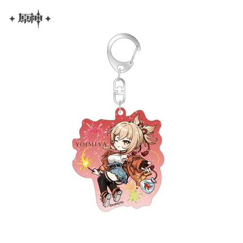 Genshin Impact Outing Theme Series Chibi Charm Yoimiya