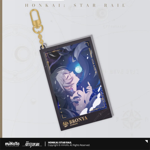 Honkai: Star Rail Departure Countdown Glitter Acrylic Keychain Bronya