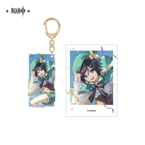 -PRE ORDER- Genshin Impact GENSHIN FES 2023 Strap & Polaroid Set 1st Year Venti