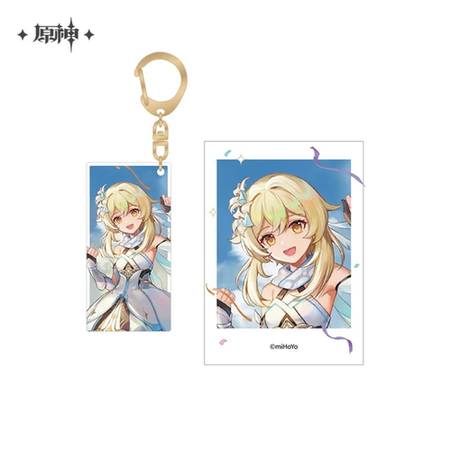 Genshin Impact GENSHIN FES 2023 Strap & Polaroid Set 1st Year - Traveler (Lumine)