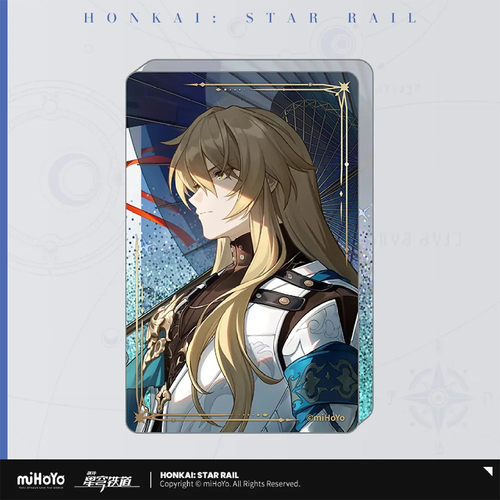 Honkai: Star Rail Light Cone Glitter Acrylic Block Perfect Timing (Jing Yuan, Luocha)