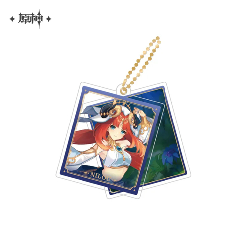 Genshin Impact Theme Chara Double Acrylic Strap Nilou