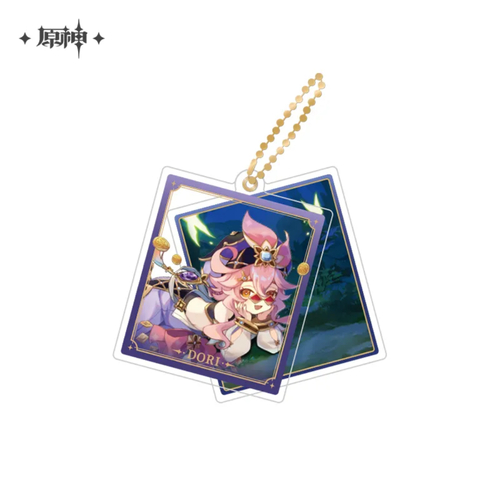 Genshin Impact Theme Chara Double Acrylic Strap Dori