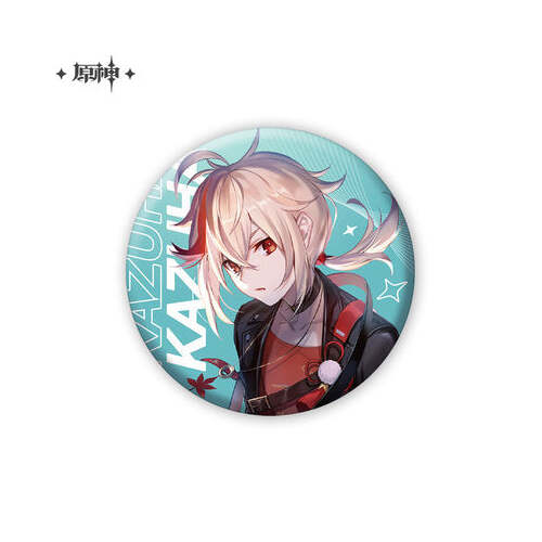 Genshin Impact 2022 Online Concert Chara Can Badge Kaedehara Kazuha