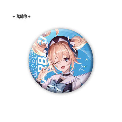 Genshin Impact 2022 Online Concert Chara Can Badge Barbara