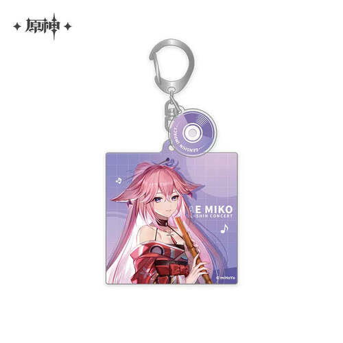 Genshin Impact 2022 Online Concert Acrylic Strap Yae Miko