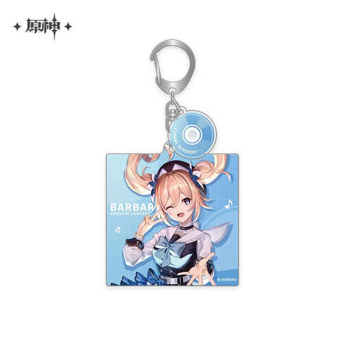 Genshin Impact 2022 Online Concert Acrylic Strap Barbara