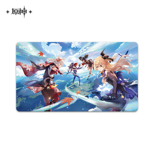 Genshin Impact Theme Desk Mat Summer Fantasia Design A