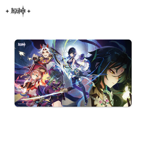 Genshin Impact Theme Desk Mat Hidden Dreams in the Depths Design B