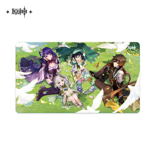 Genshin Impact Theme Desk Mat Genshin Impact 2nd Anniversary