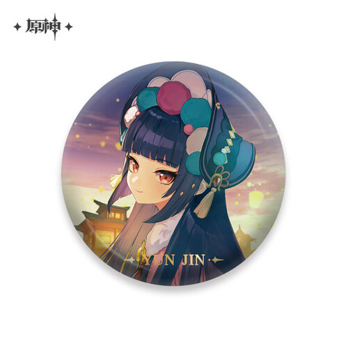 Genshin Impact Theme Chara Can Badge Yun Jin