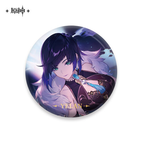 Genshin Impact Theme Chara Can Badge Yelan